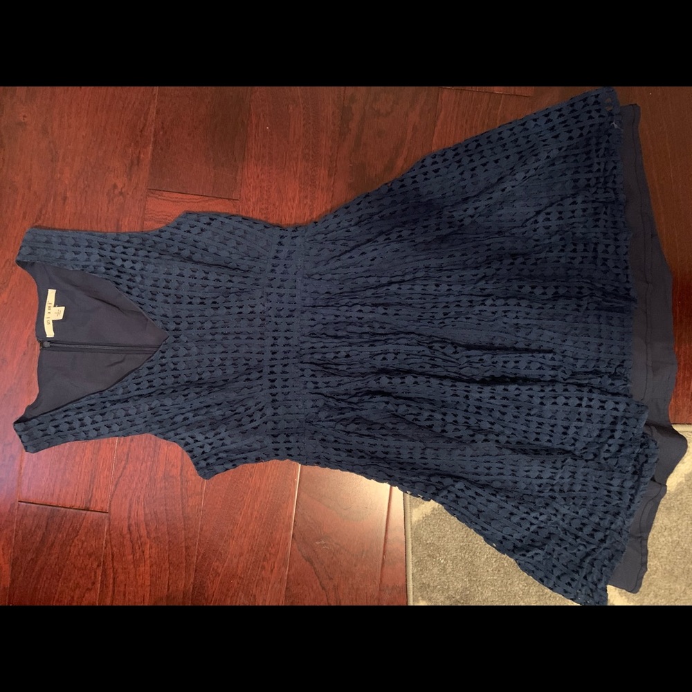 Skater skirt v-neck tank dress